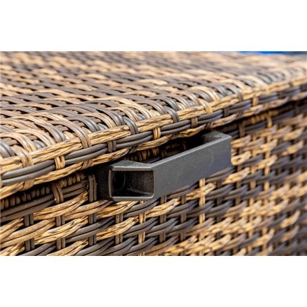 Сундук для хранения KARL 120 c колесиками коричневый