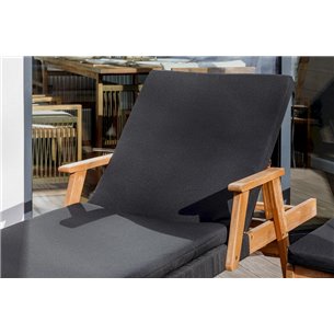 Шезлонг MICHELLE SUNLOUNGE с черной подушкой