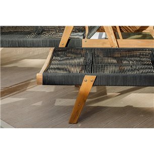 Шезлонг MICHELLE SUNLOUNGE с черной подушкой