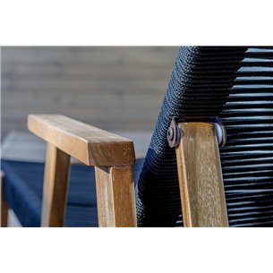 Шезлонг MICHELLE SUNLOUNGE с черной подушкой