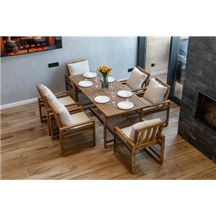 Обеденный комплект GRAND MICHELLE бежевый