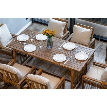 Обеденный комплект GRAND MICHELLE бежевый