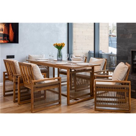 Обеденный комплект GRAND MICHELLE бежевый