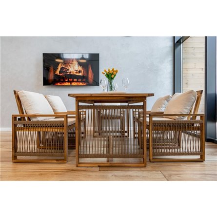 Обеденный комплект GRAND MICHELLE бежевый