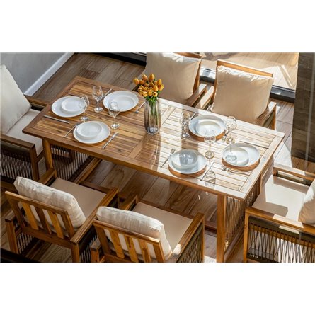 Обеденный комплект GRAND MICHELLE оливковый