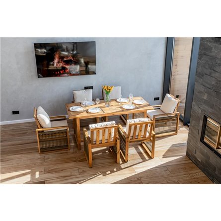 Обеденный комплект GRAND MICHELLE оливковый