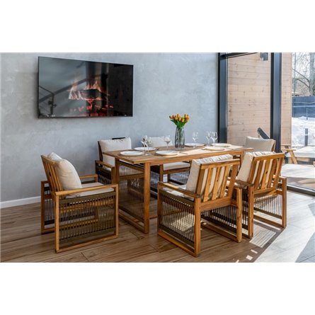 Обеденный комплект GRAND MICHELLE оливковый