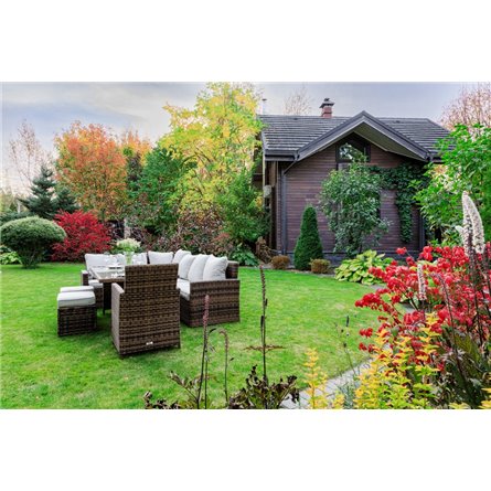 ZORRO PLUS коричневый комплект мебели из искусственного ротанга