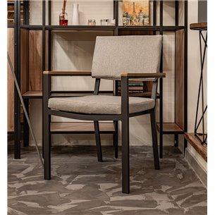 Обеденное кресло OSCAR с подлокотниками из поливуда