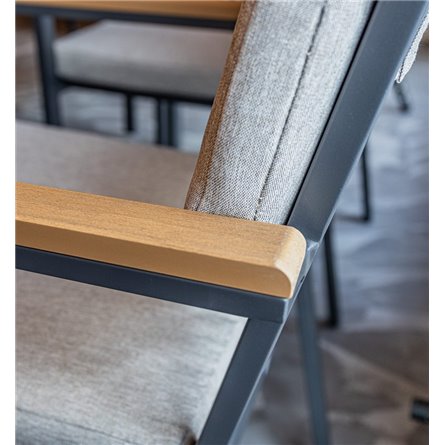 Обеденное кресло OSCAR с подлокотниками из поливуда