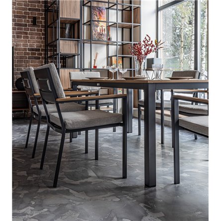 Обеденное кресло OSCAR с подлокотниками из поливуда