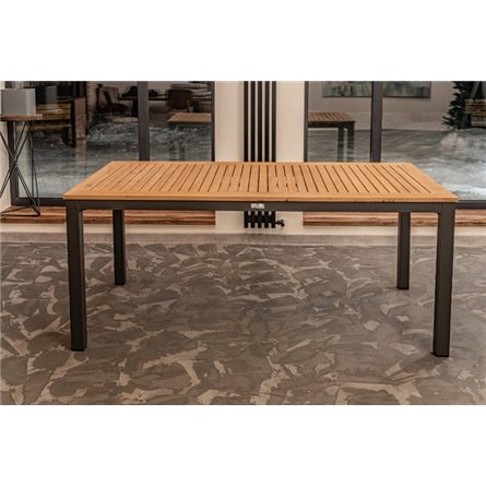 Обеденный стол OSCAR со столешницей из тика