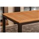 Обеденный стол OSCAR со столешницей из тика Обеденный стол OSCAR со столешницей из тика
