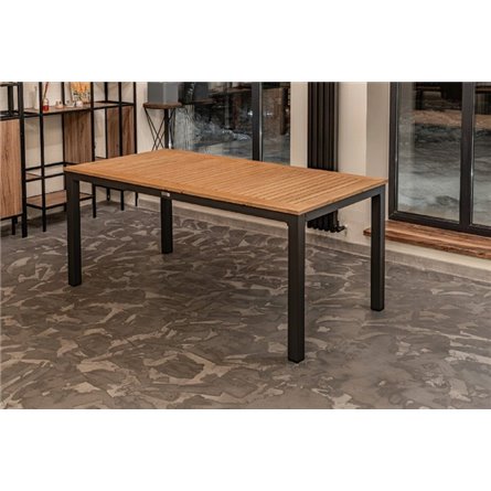 Обеденный стол OSCAR со столешницей из тика