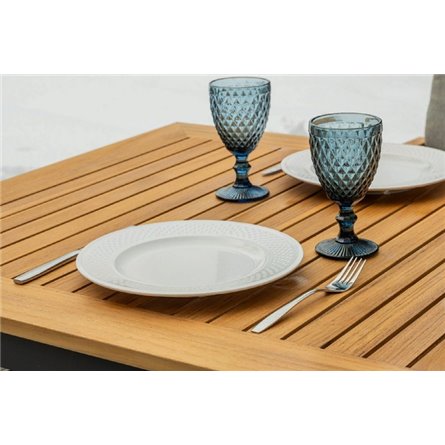 Обеденный стол OSCAR со столешницей из тика