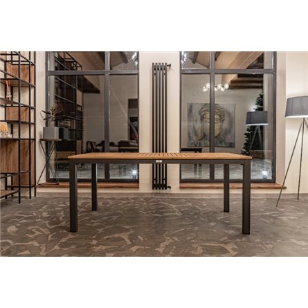 Обеденный стол OSCAR со столешницей из тика