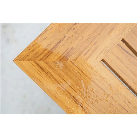 Обеденный стол OSCAR со столешницей из тика