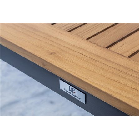 Обеденный стол OSCAR со столешницей из тика