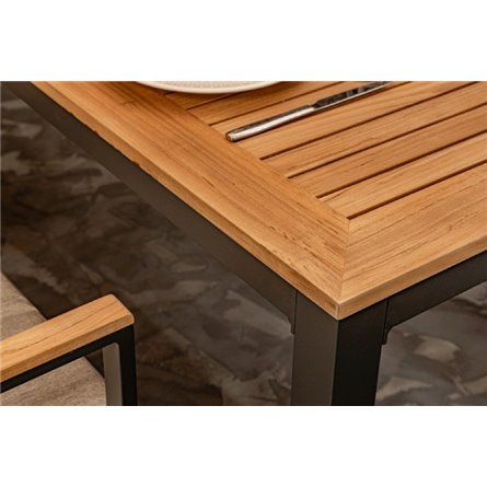 Обеденный комплект OSCAR со столешницей из тика