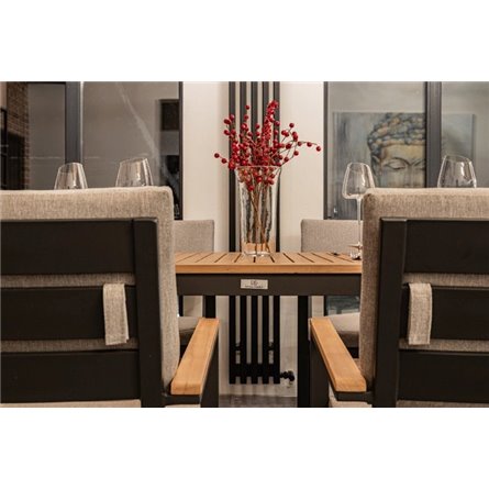 Обеденный комплект OSCAR со столешницей из тика