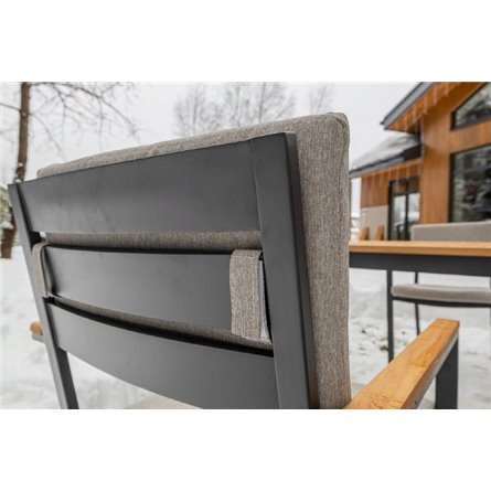 Обеденный комплект OSCAR со столешницей из тика