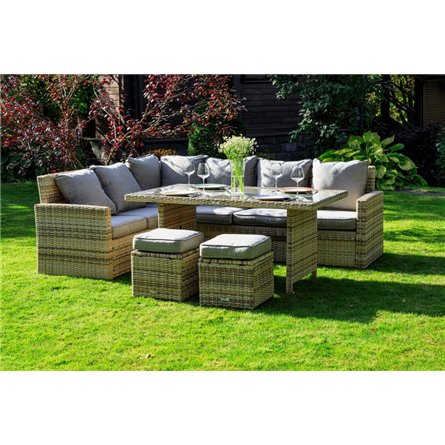 ZORRO бежевый комплект мебели из искусственного ротанга