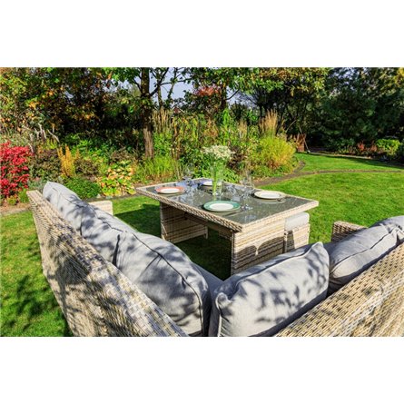 ZORRO бежевый комплект мебели из искусственного ротанга