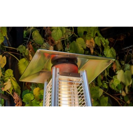 Уличный газовый обогреватель EVA из нержавеющей стали