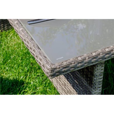 KARL PLUS обеденный комплект серого цвета