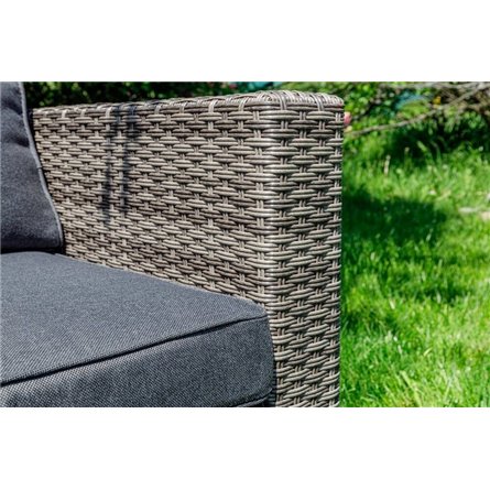 KARL PLUS обеденный комплект серого цвета