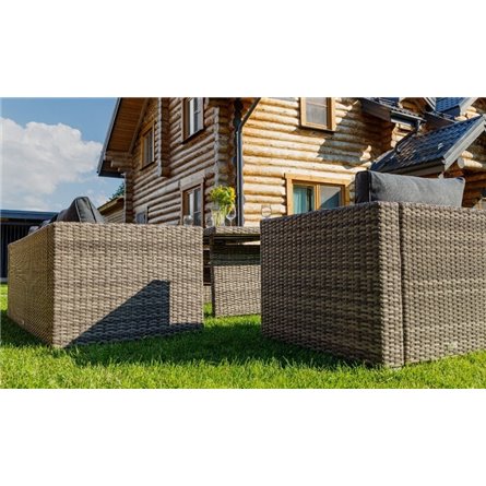 Комплект мебели KARL с обеденным столом (серый)