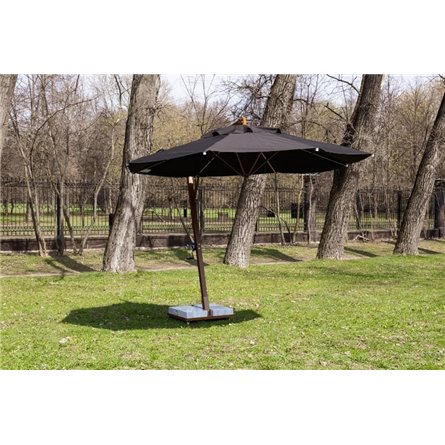 Профeссиональный зонт MAESTRO LUX 350 круглый (Черный)