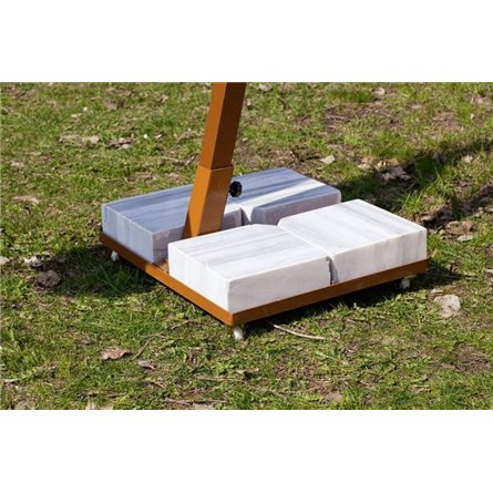 Профeссиональный зонт MAESTRO LUX 350 круглый (Черный)