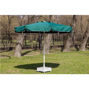 Зонт MISTRAL 300 круглый с воланом (база в комплекте) зеленый