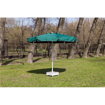 Зонт MISTRAL 300 круглый с воланом (база в комплекте) зеленый