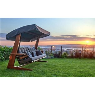 Премиальные 4-местные качели Luna Deluxe