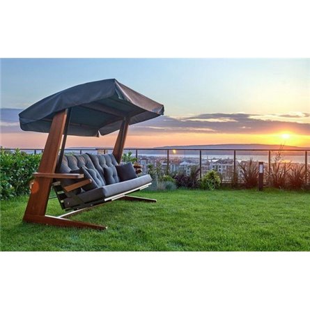 Премиальные 4-местные качели Luna Deluxe