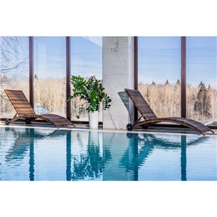 Шезлонги AGATA коричневые без матрасов