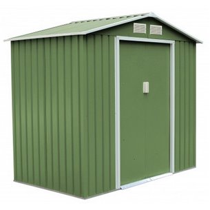 Металлический сарай "Арчер" D (темно-зеленый)