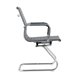TopChairs Visit серое, обивка из экокожи, металический каркас