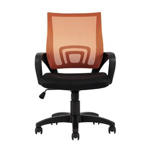 Кресло офисное TopChairs Simple оранжевое
