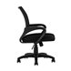 TopChairs Simple офисное черное в обивке из текстиля с сеткой, механизм качания Top Gun TopChairs Simple офисное черное в обивке из текстиля с сеткой, механизм качания Top Gun