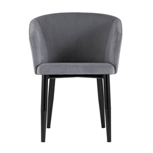 Ральф велюр серый