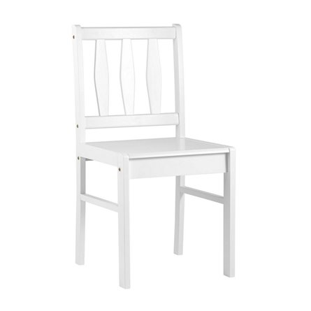 INGRID из стола и четырех стульев деревянные, ножки стола и каркас стульев из массива гевеи цвет