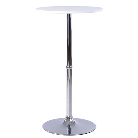 Мохито NEW белый, металлокаркас с гальванизацией хромом, с гальванизацией хромом