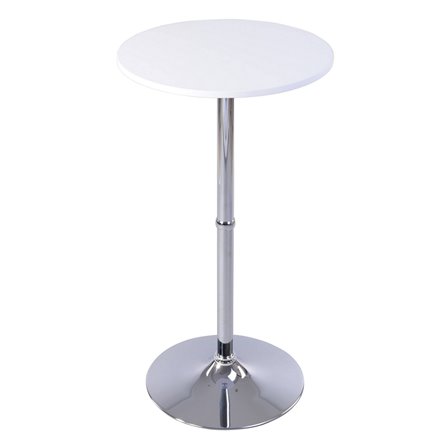 Мохито NEW белый, металлокаркас с гальванизацией хромом, с гальванизацией хромом