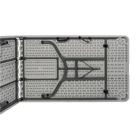 складной чемодан пластиковый Кейт 240, стальной каркас, полиэтилен высокой плотности HDPE