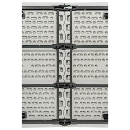 складной чемодан пластиковый Кейт 240, стальной каркас, полиэтилен высокой плотности HDPE