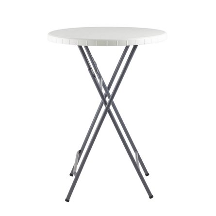 круглый Коктейльный Кейт, стальной каркас, столешница из полиэтилена HDPE