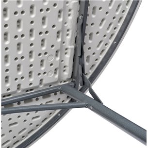 круглый складной пластиковый Кейт 160, стальной каркас, полиэтилен высокой плотности HDPE